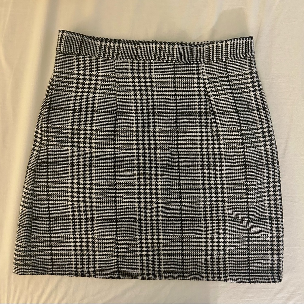 Plaid Mini Skirt